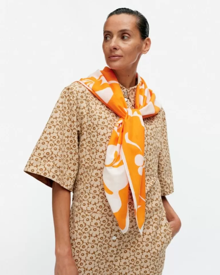 Online Jahha Nokturno Cotton Silk Blend Scarf Woman Scarves